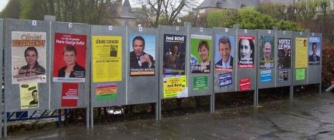 Panneaux électoraux 2022