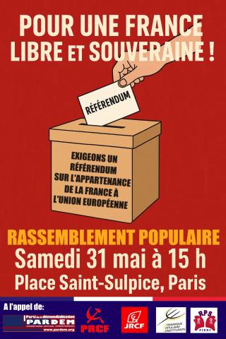 affiche 31 mai 2025 Paris