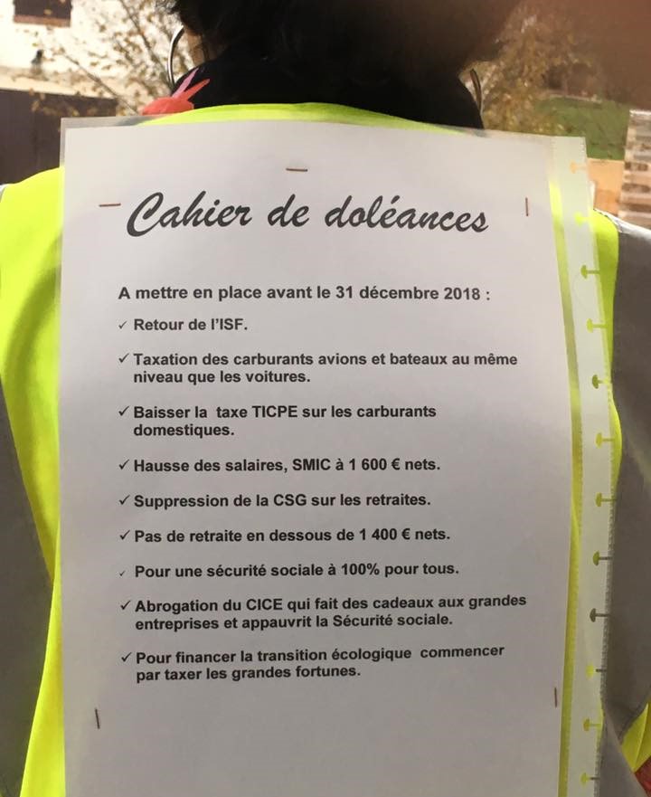 Caen doléances