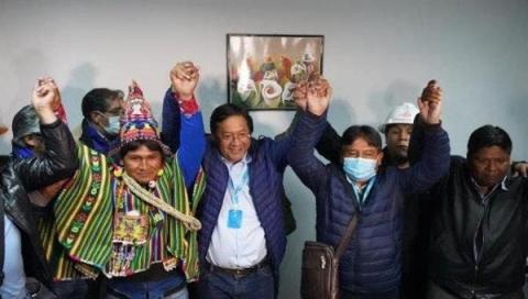 Victoire électorale de Luis Arce