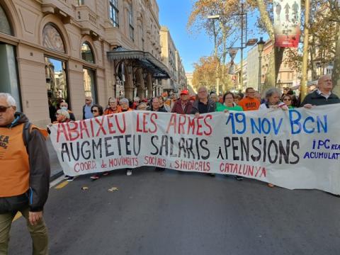 Manifestation en Espagne le 19 novembre 2022