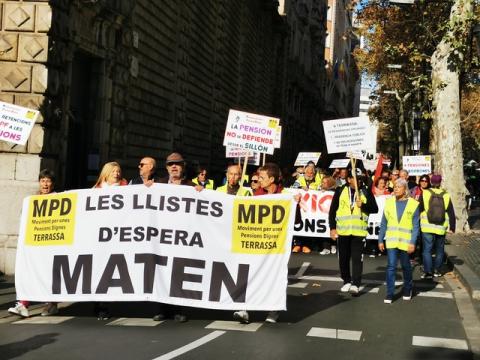 Manifestation en Espagne le 19 novembre 2022