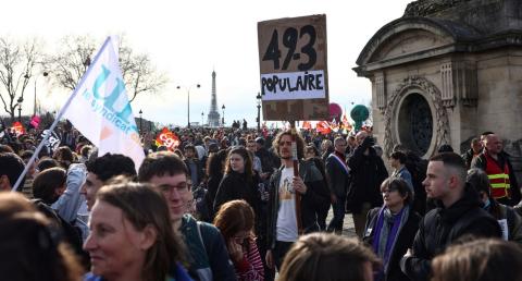 manif contre le 49.3