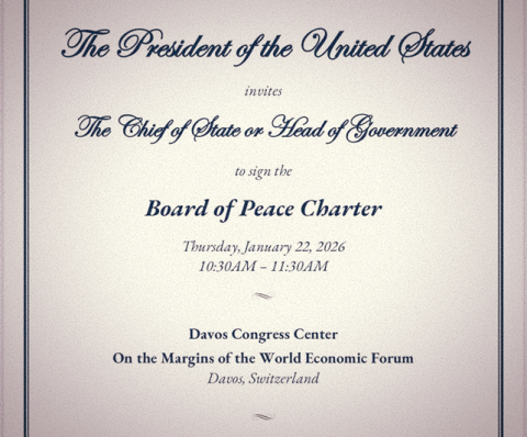 Charte du Board of peace