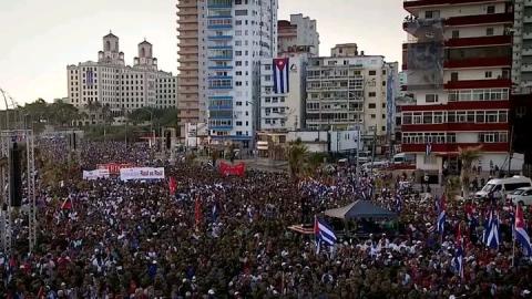 Soutien à Raul Castro