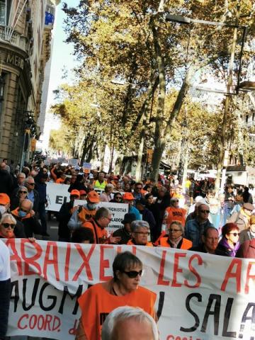 Manifestation en Espagne le 19 novembre 2022