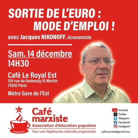 Conférence Café marxiste