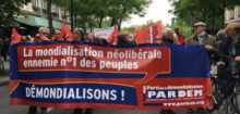 banderolle en manif