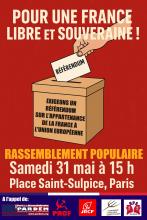affiche 31 mai  2025 Paris