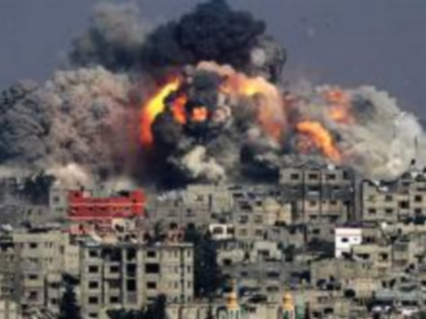 bombardement Gaza